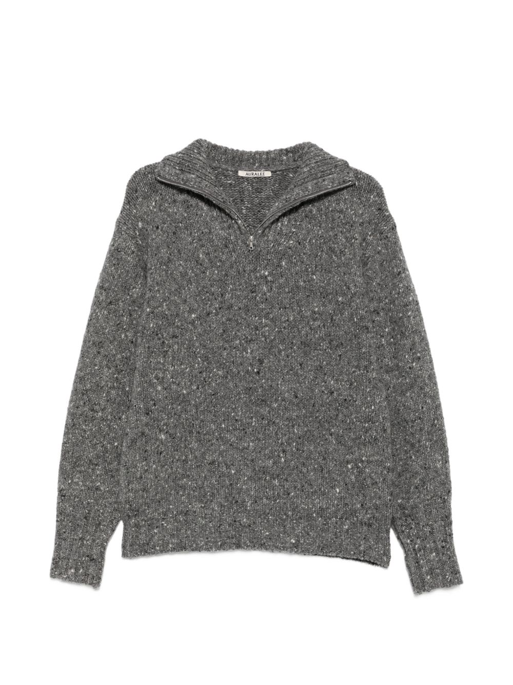 AURALEE · WOOL TURTLE-NECK JUMPER