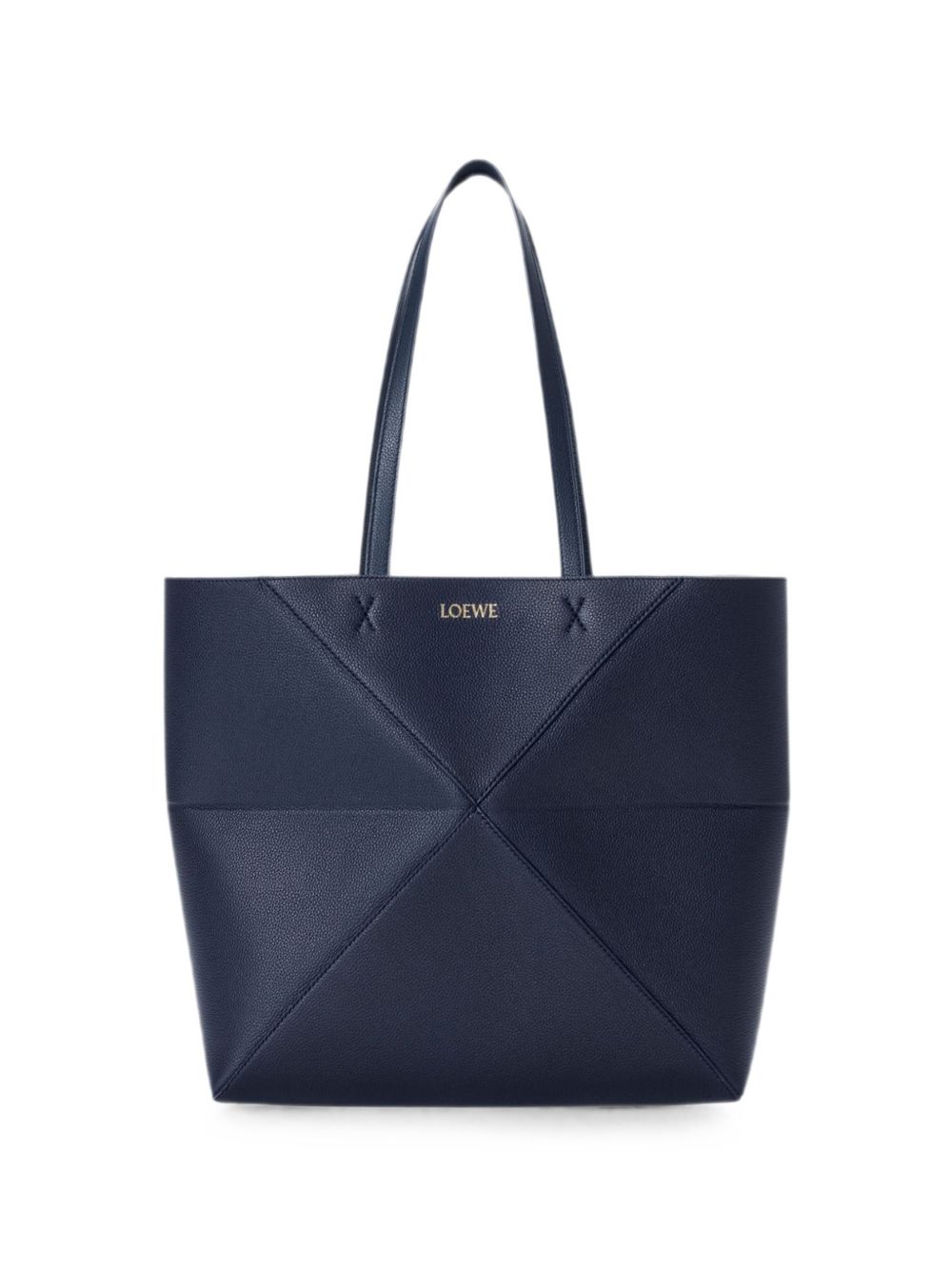 PUZZLE FOLD MEDIUM LEATHER TOTE