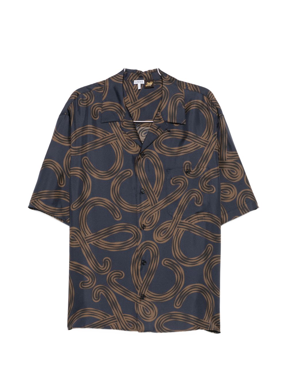 PRINTED SILK SHIRT