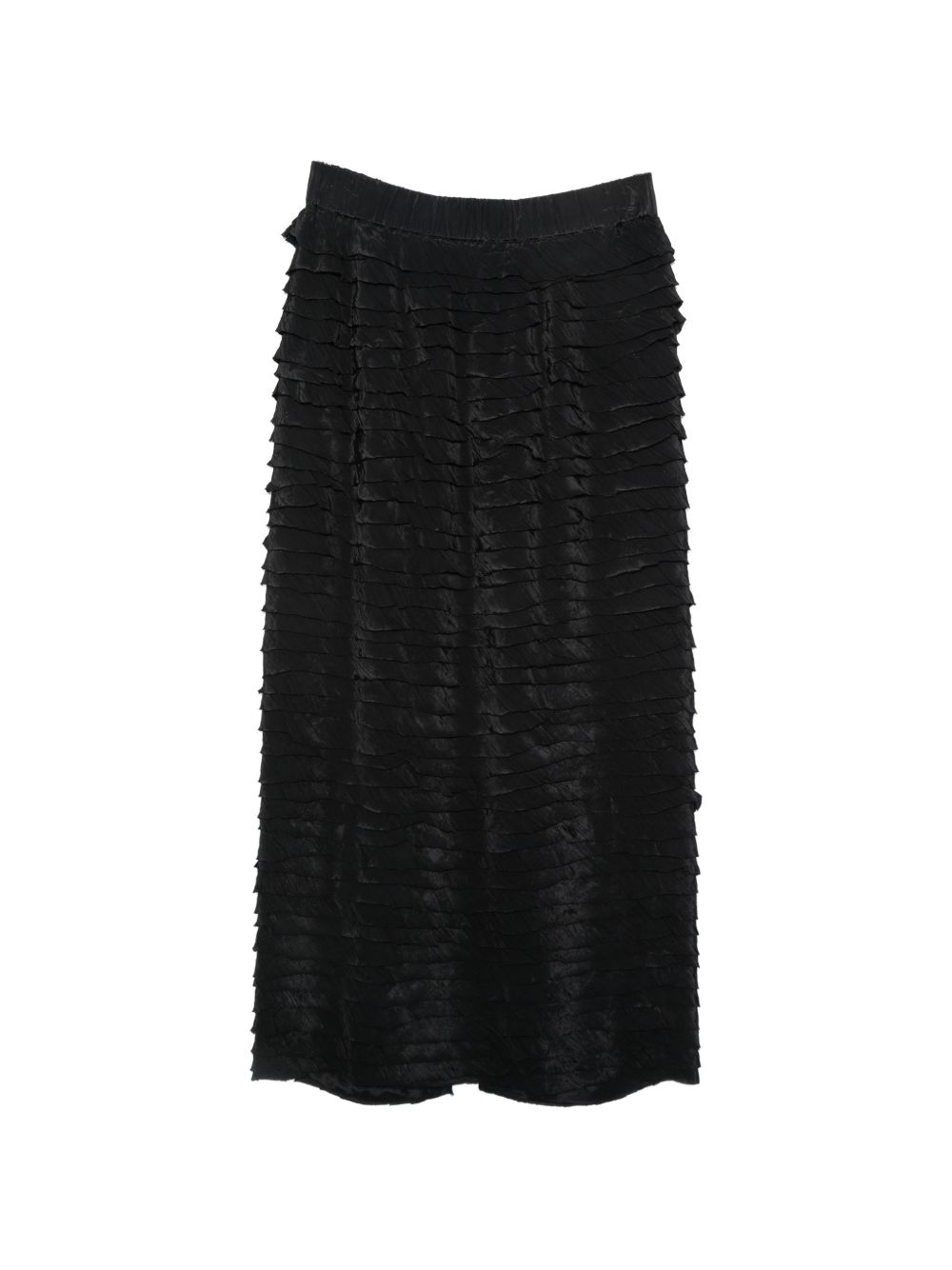 RUFFLED LONG SKIRT