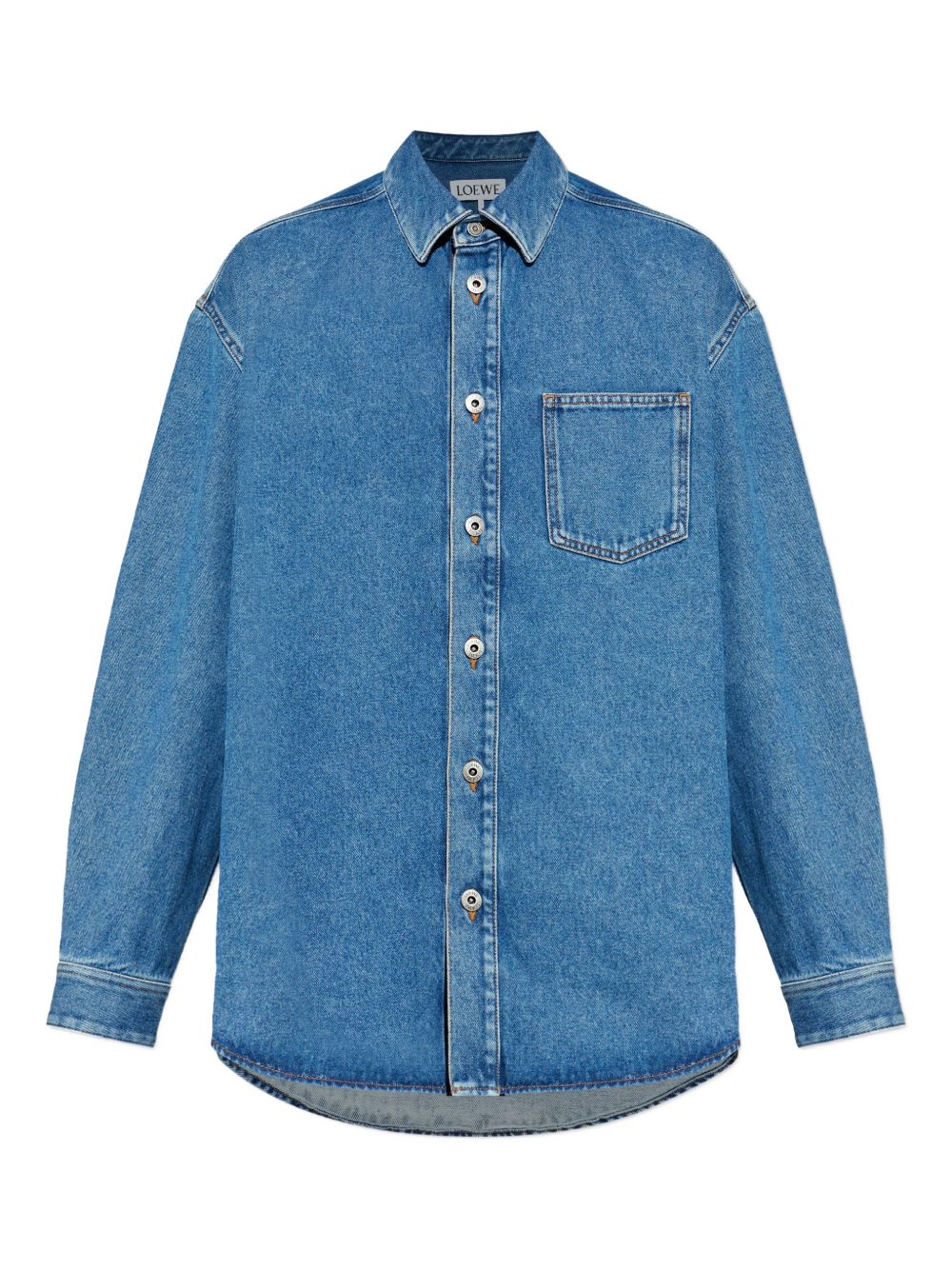 ANAGRAM DENIM COTTON SHIRT