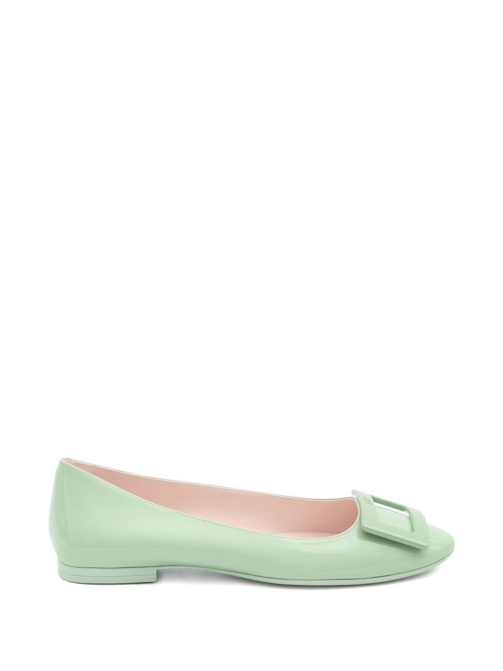GOMMETTINE LEATHER BALLETS