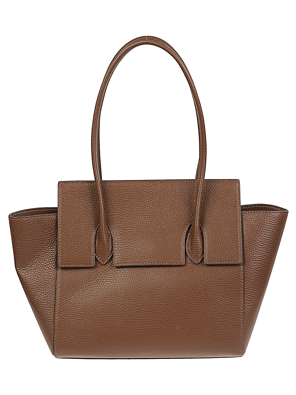 FELICE FLAP LEATHER TOTE BAG