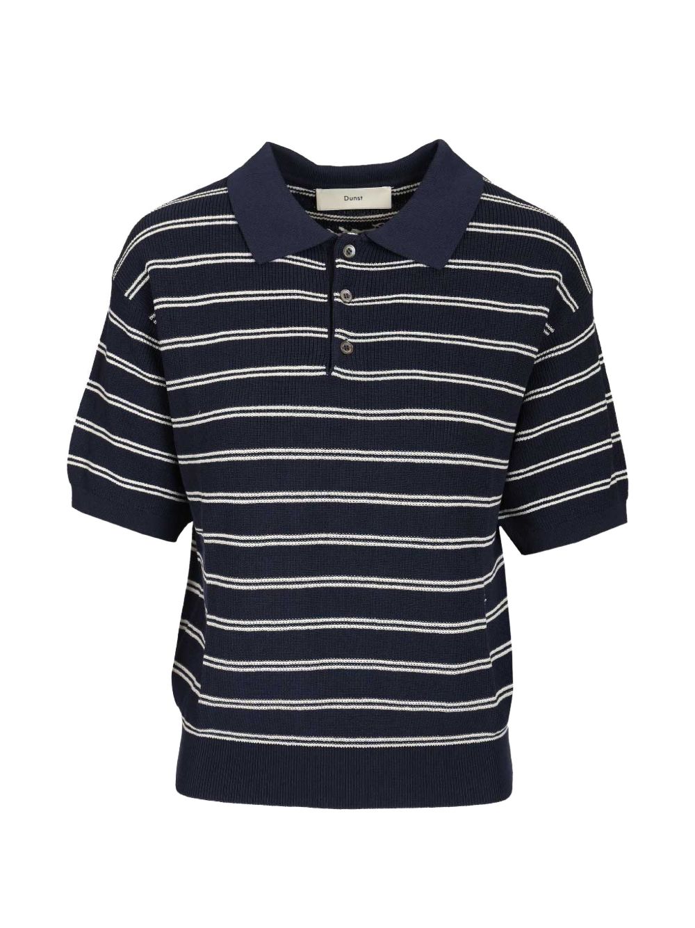 COTTON BLEND STRIPED POLO SHIRT