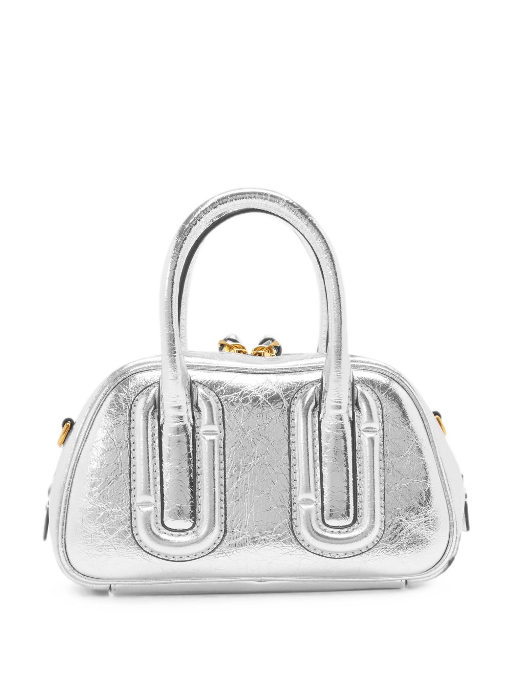 MARC JACOBS · BABE MINI LAMINATED LEATHER HANDBAG