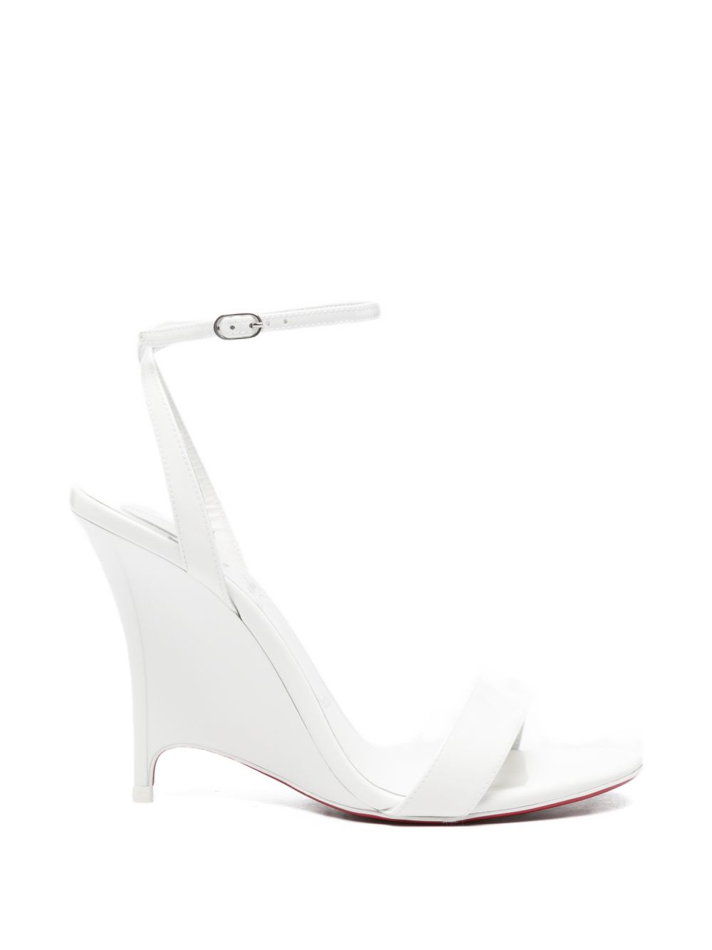 ZEEZEENELLA PATENT LEATHER SANDALS