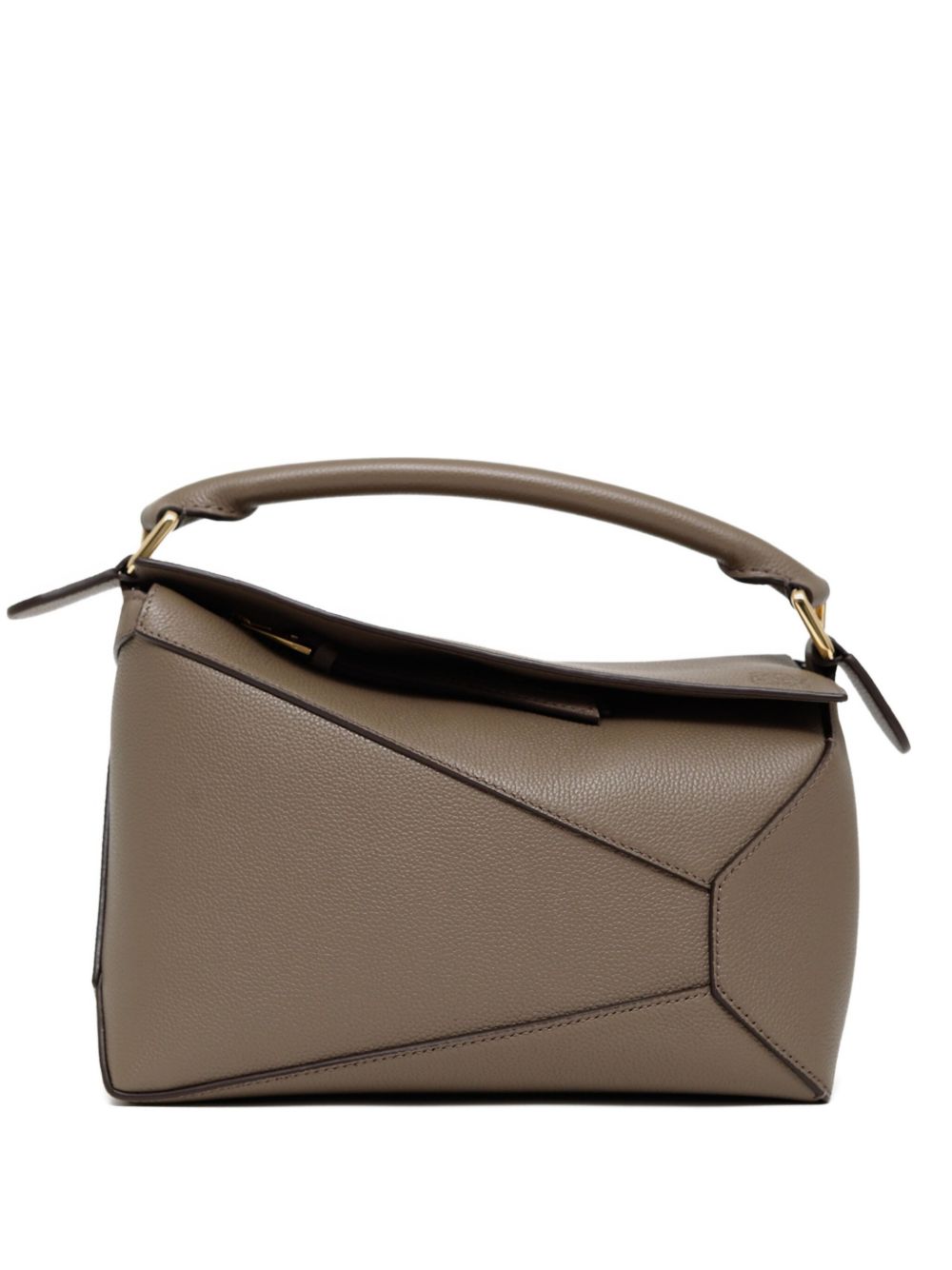 PUZZLE EDGE SMALL LEATHER HANDBAG