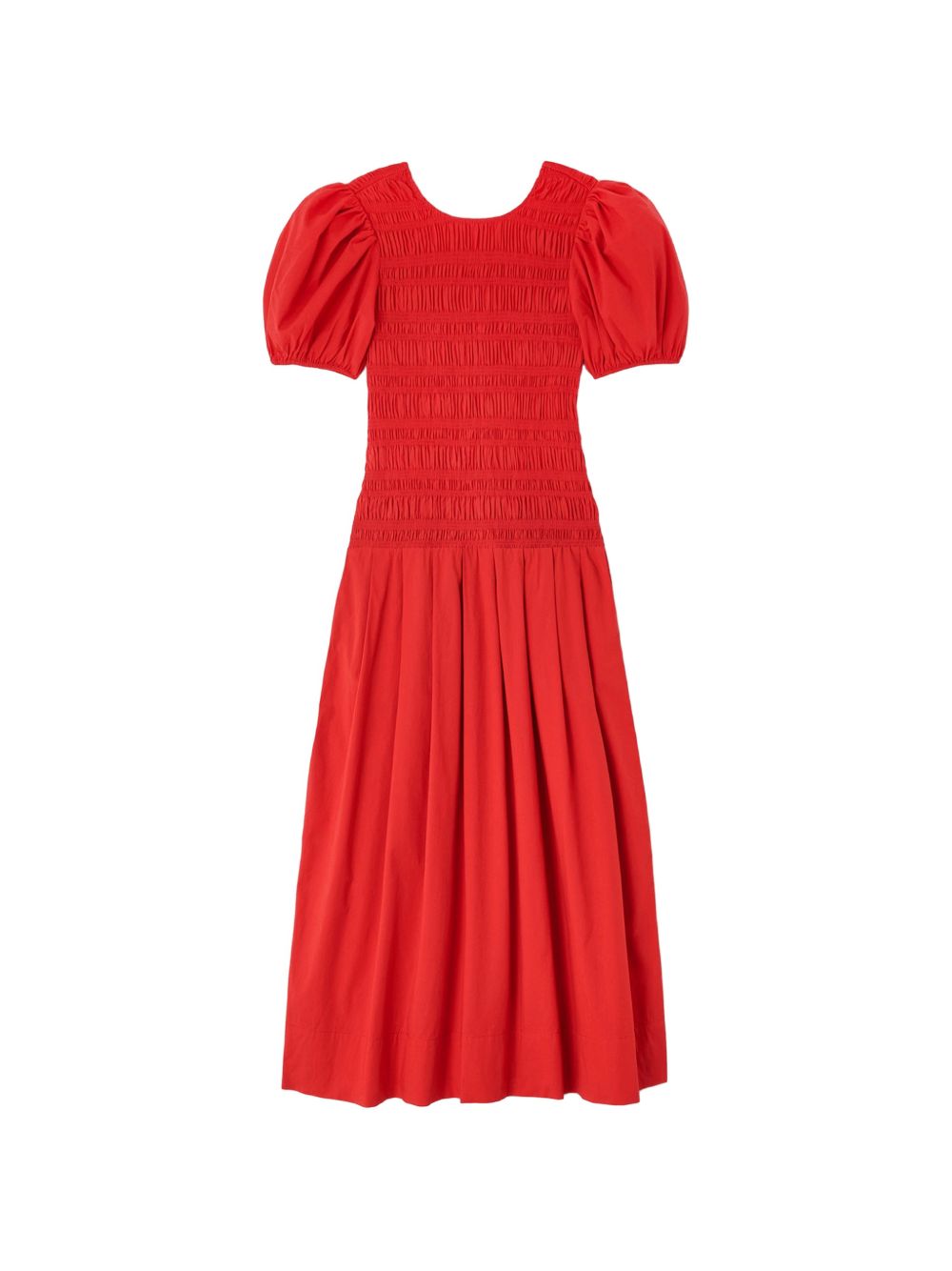 ORGANIC COTTON MIDI DRESS