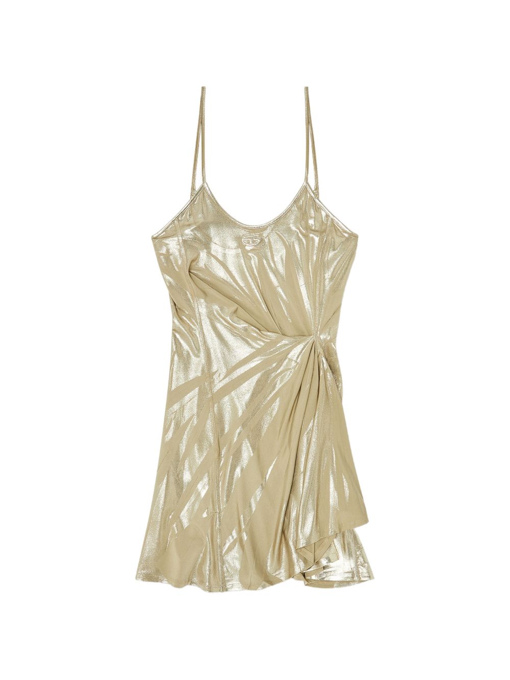 DRAPED MINI DRESS