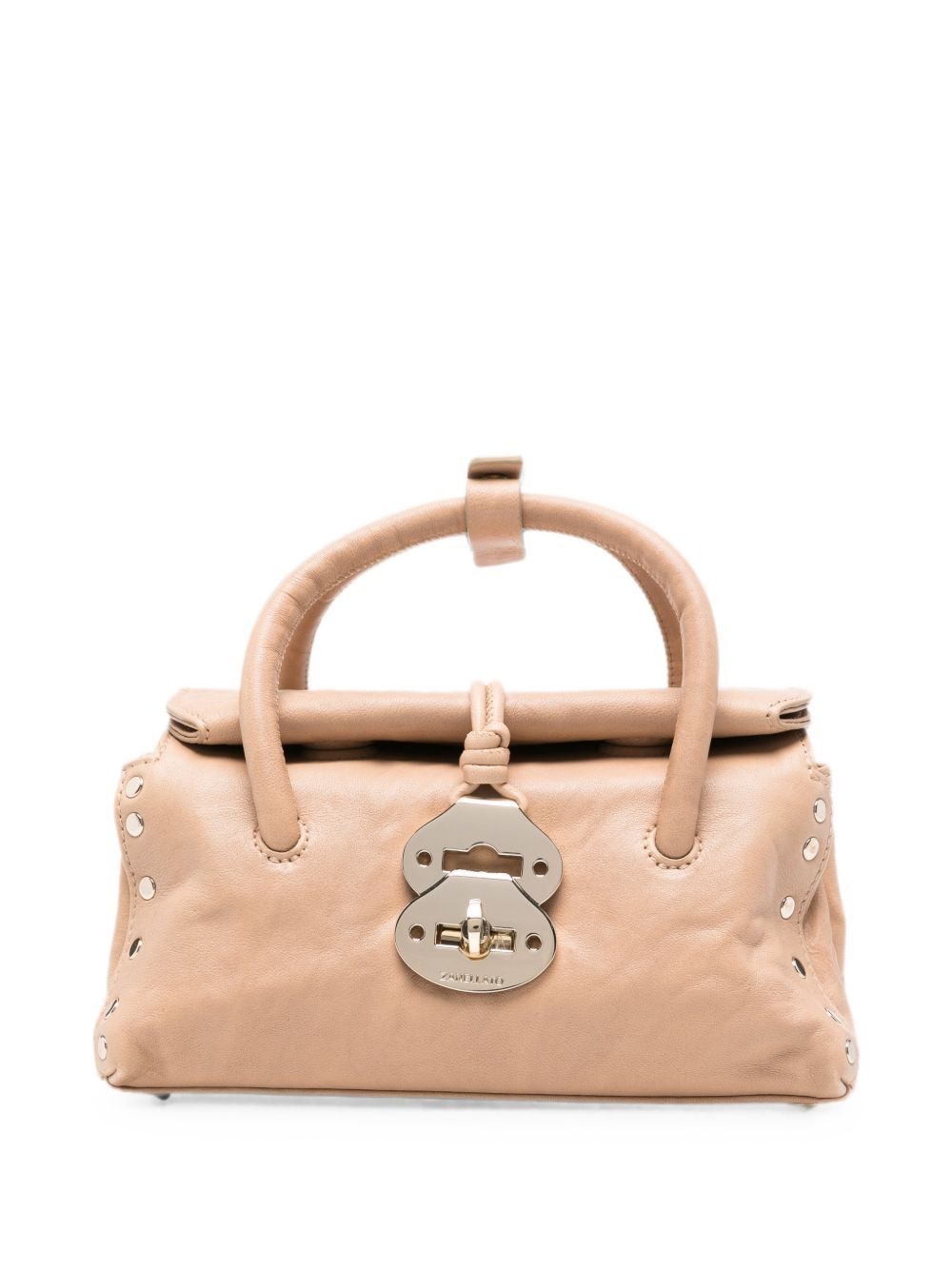 DOTTA OFFICINA BABY LEATHER HANDBAG