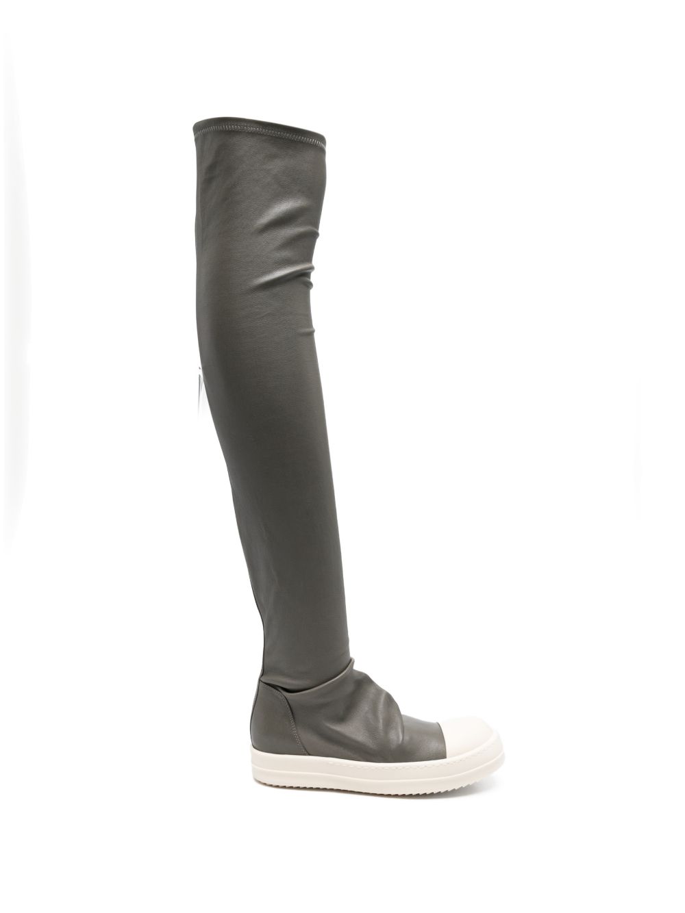 LEATHER OVER-THE-KNEE BOOTS