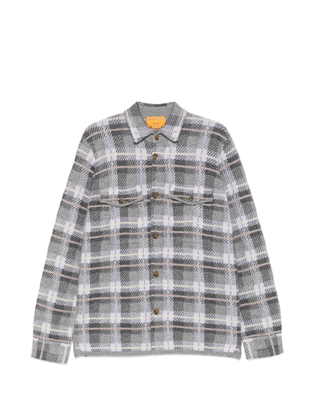 CASHMERE CHECKED SHIRT
