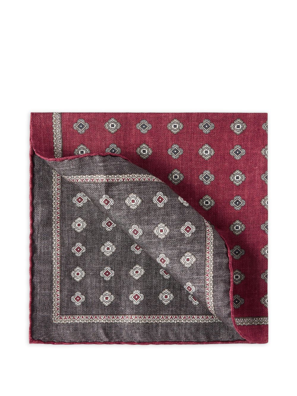 PRINTED SILK FOULARD