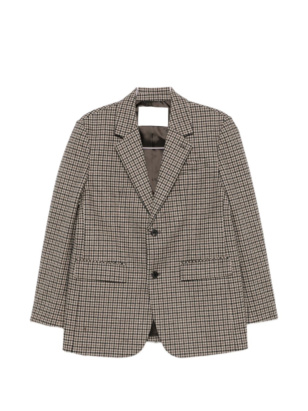 WOOL SINGLE-BREASTED BLAZER JACKET