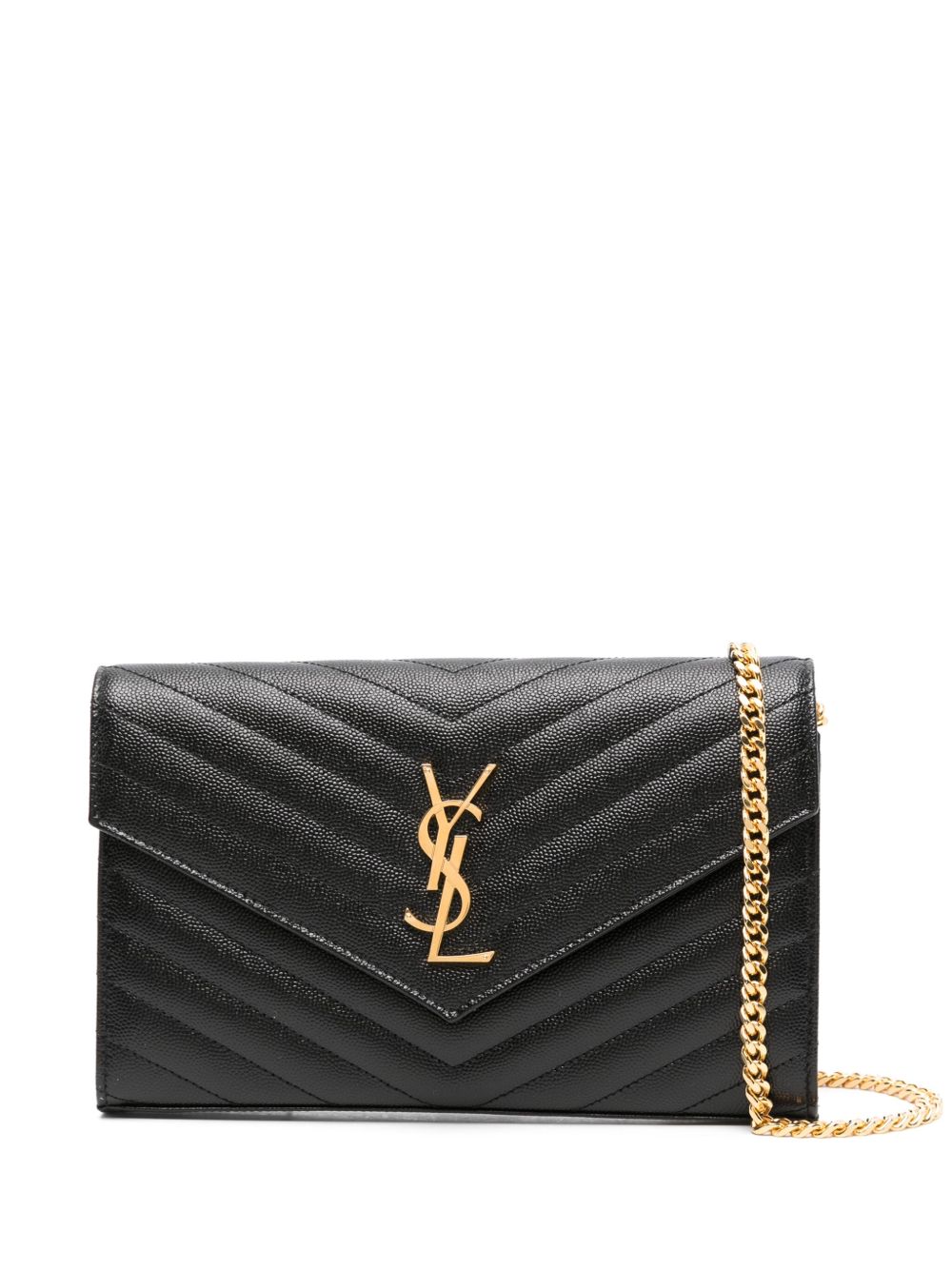 CASSANDRE LEATHER WALLET ON CHAIN