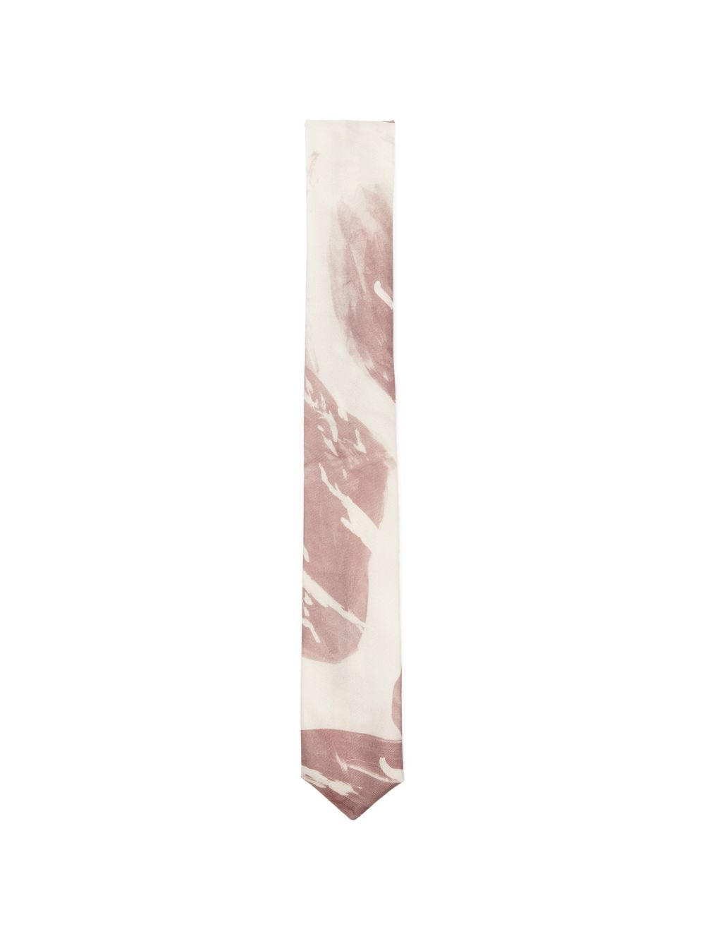 PRINTED SILK TIE