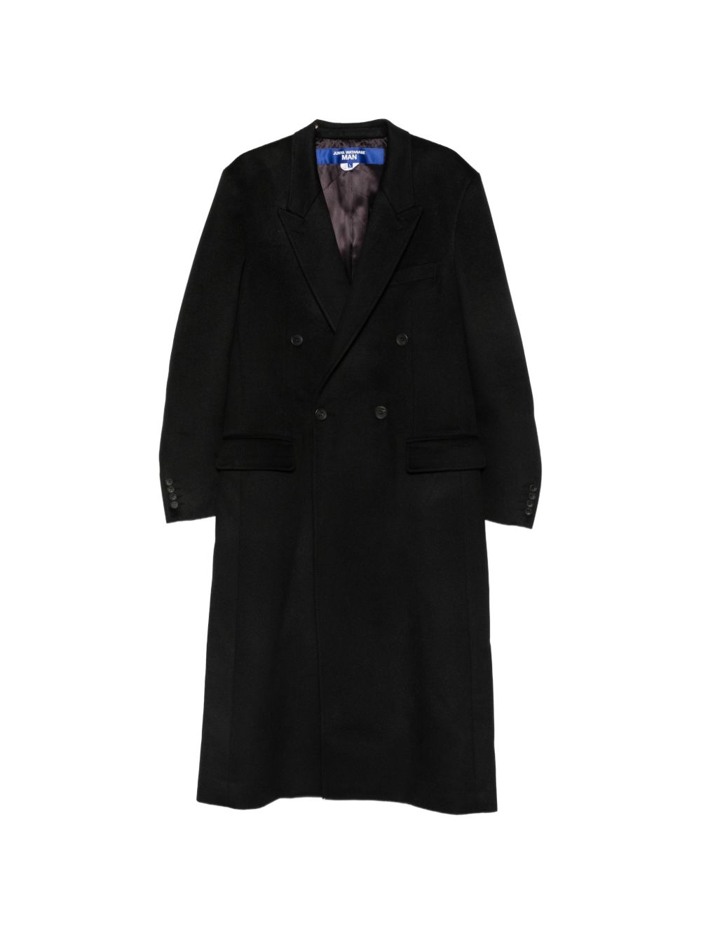 JUNYA WATANABE · CASHMERE DOUBLE-BREASTED COAT