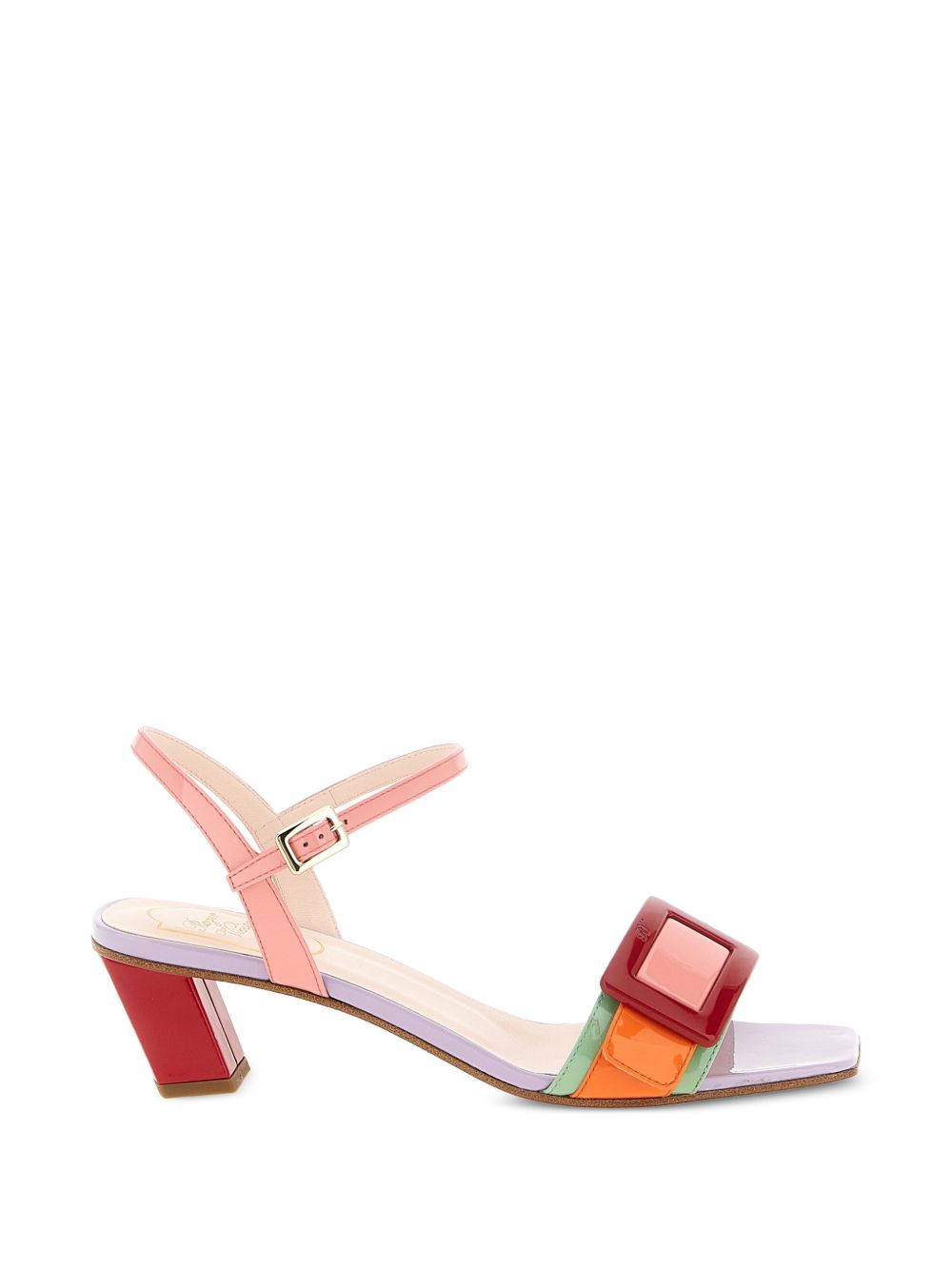 BELLE VIVIER LEATHER SANDALS