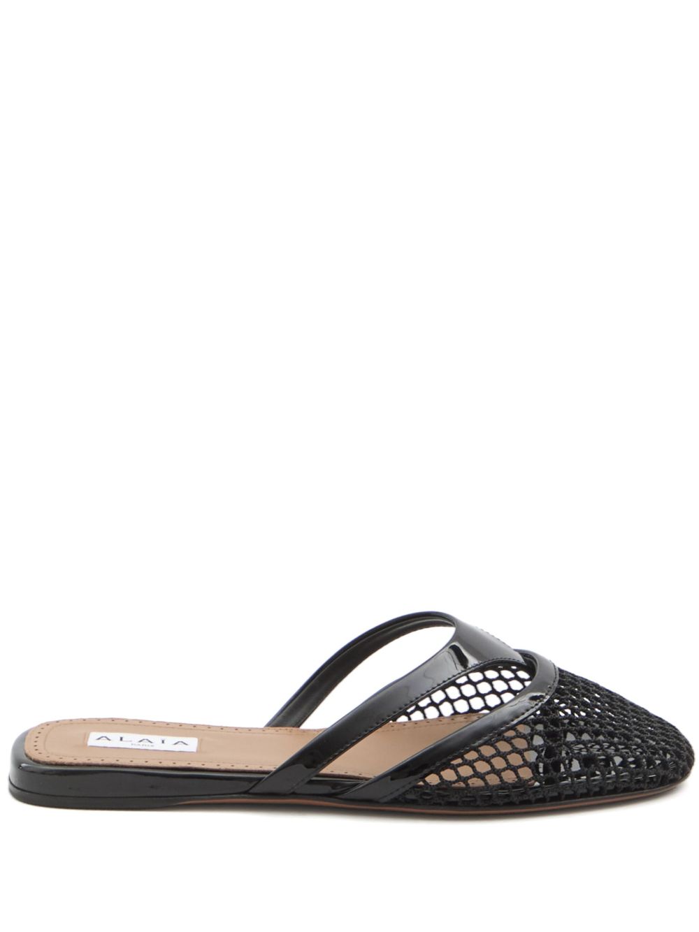 FISHNET THONG SANDALS