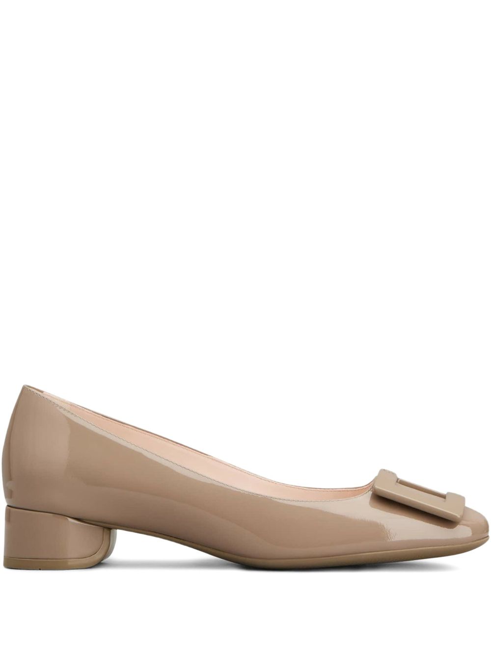 ROUNDY PATENT LEATHER BALLETS