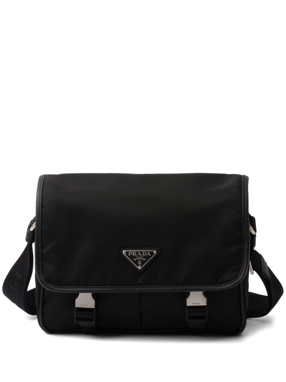 RE-NYLON AND SAFFIANO SHOULDER BAG