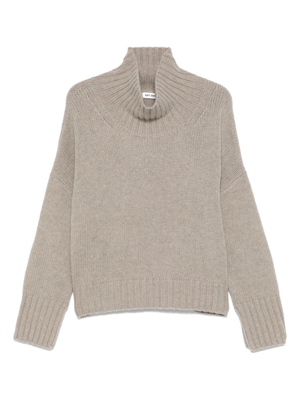 CASHMERE TURTLE-NECK SWEATER