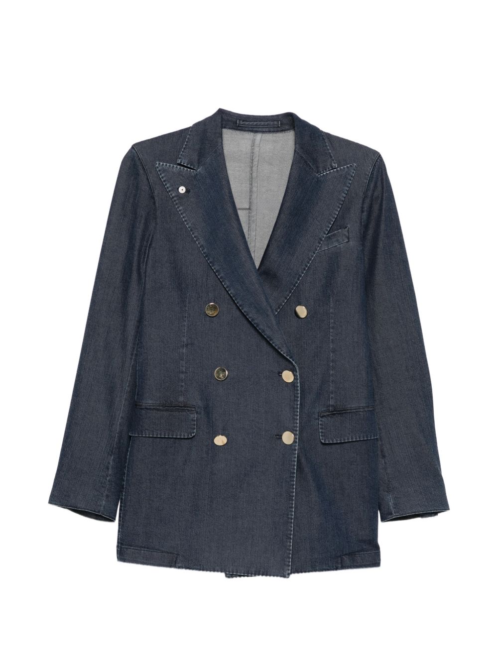 DENIM DOUBLE-BREASTED JACKET