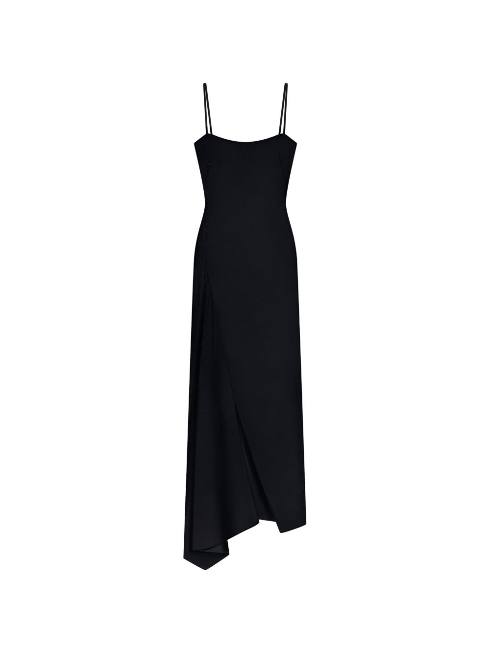 CADY CREPE LONG DRESS