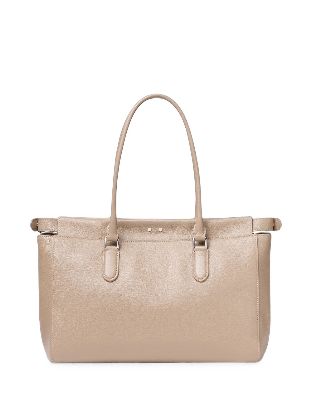 PEEKABOO SMALL LEATHER TOTE