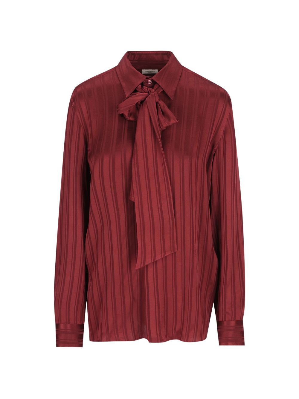 STRIPED SILK SHIRT