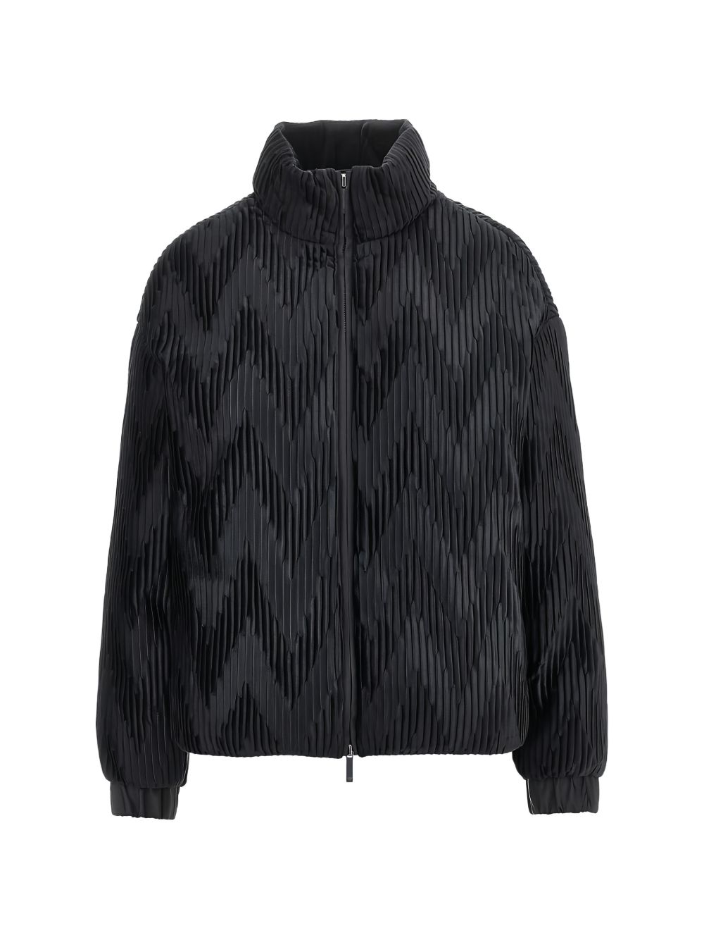 VELVET DOWN JACKET