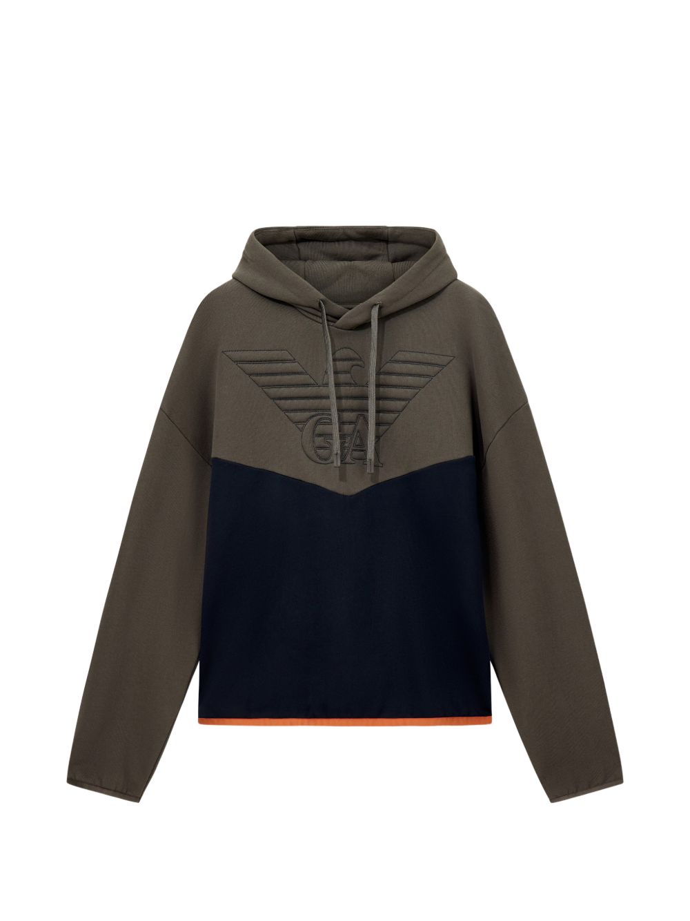 COTTON COLORBLOCK HOODIE