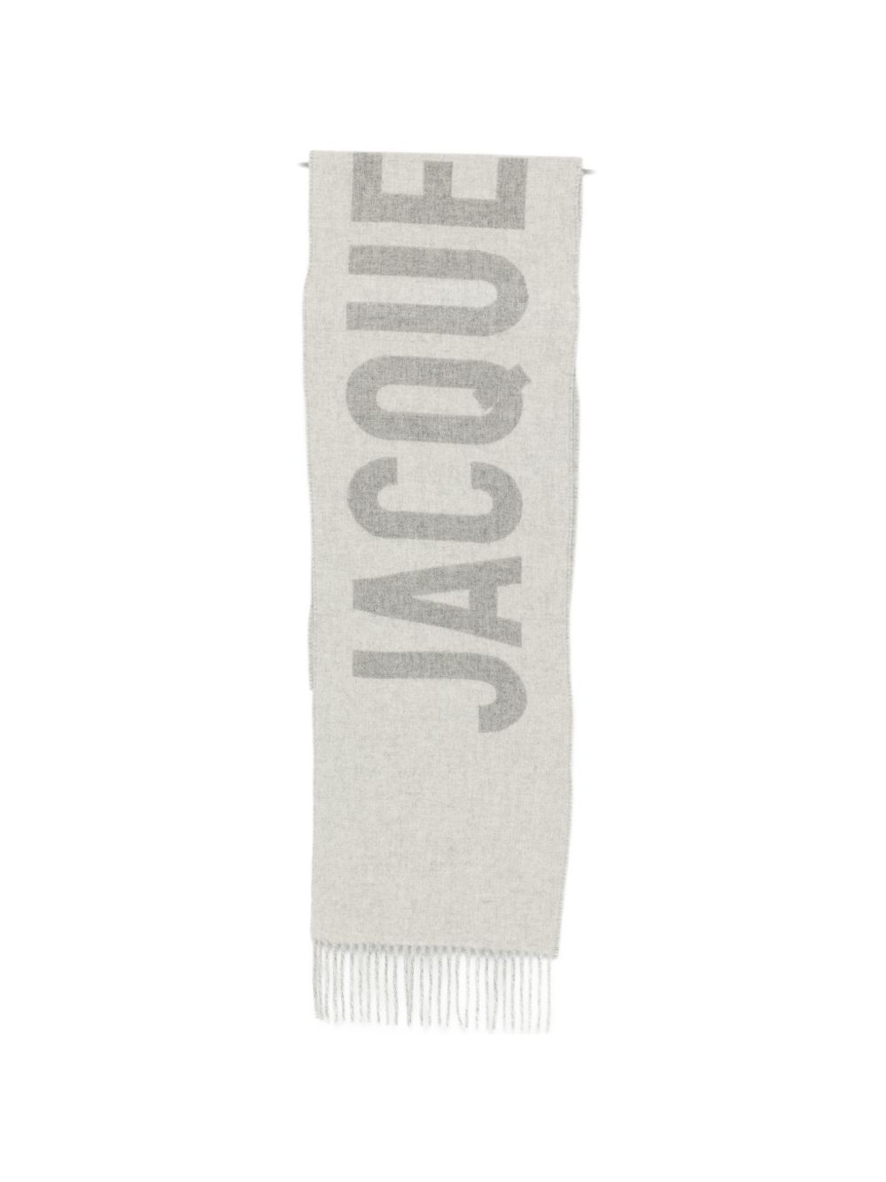 LOGO WOOL SCARF