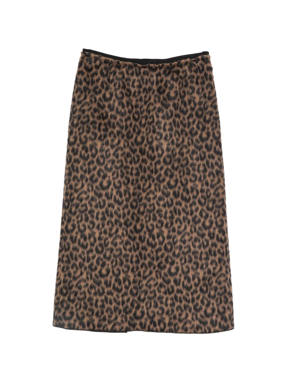 WOOL MIDI SKIRT