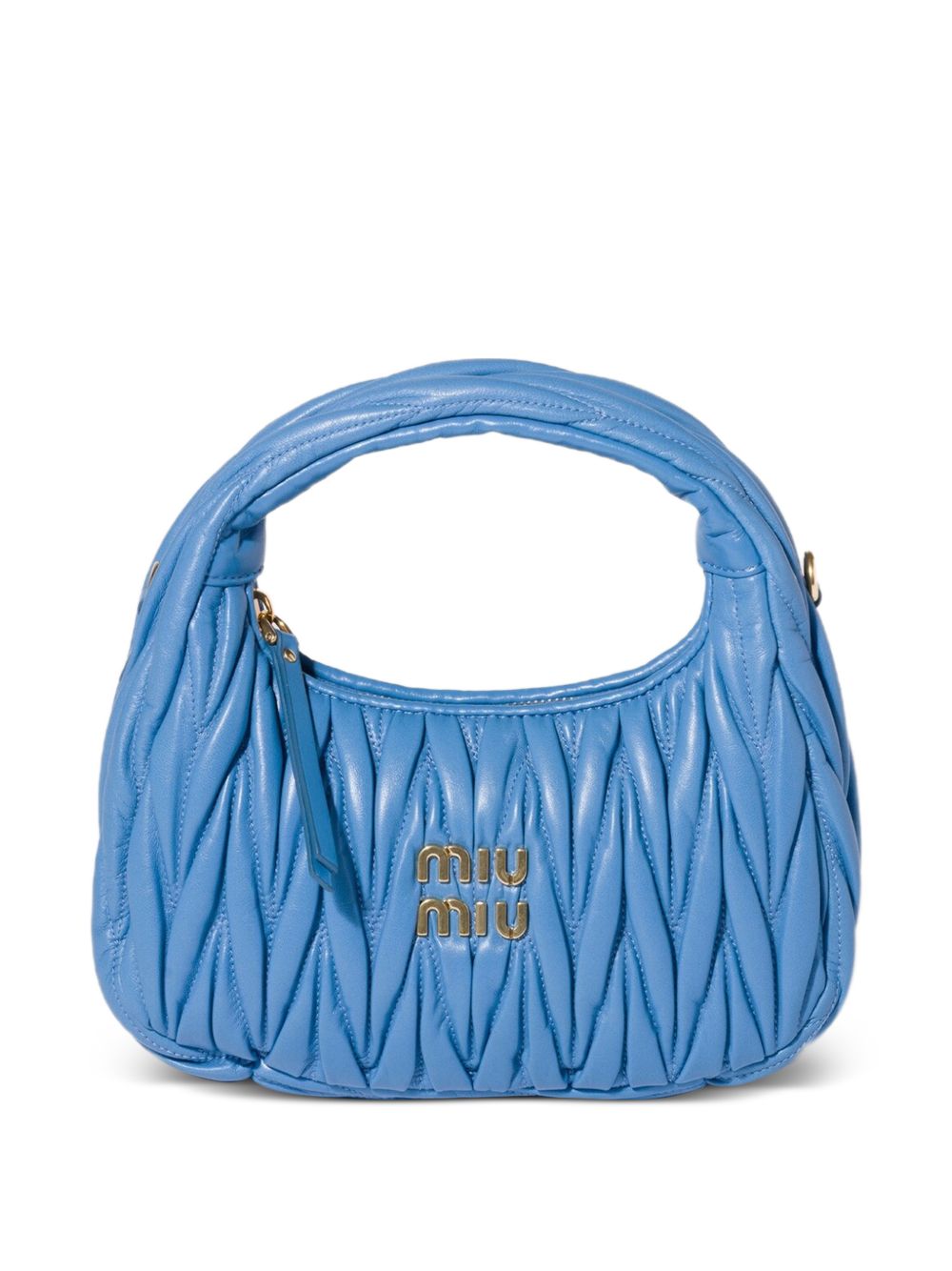 WANDER SMALL LEATHER HOBO BAG