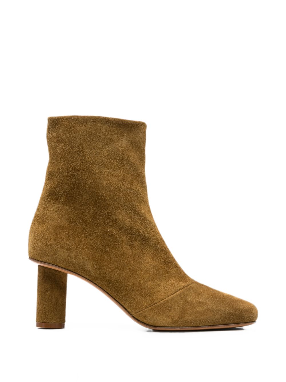 SUEDE LEATHER ANKLE BOOTS