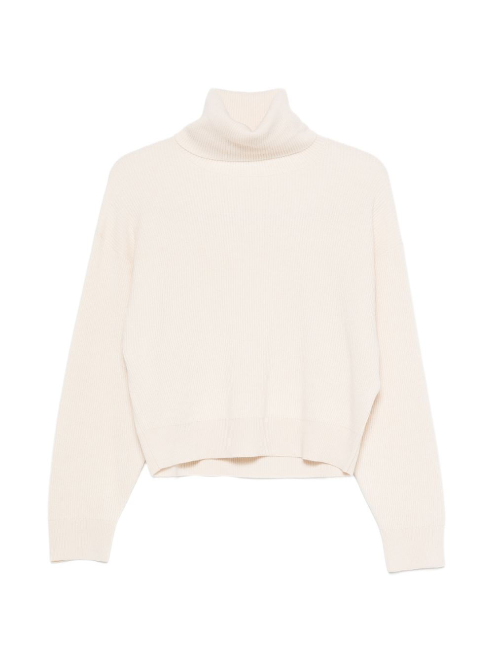 CASHMERE AND WOOL TURTLENECK SWEATER