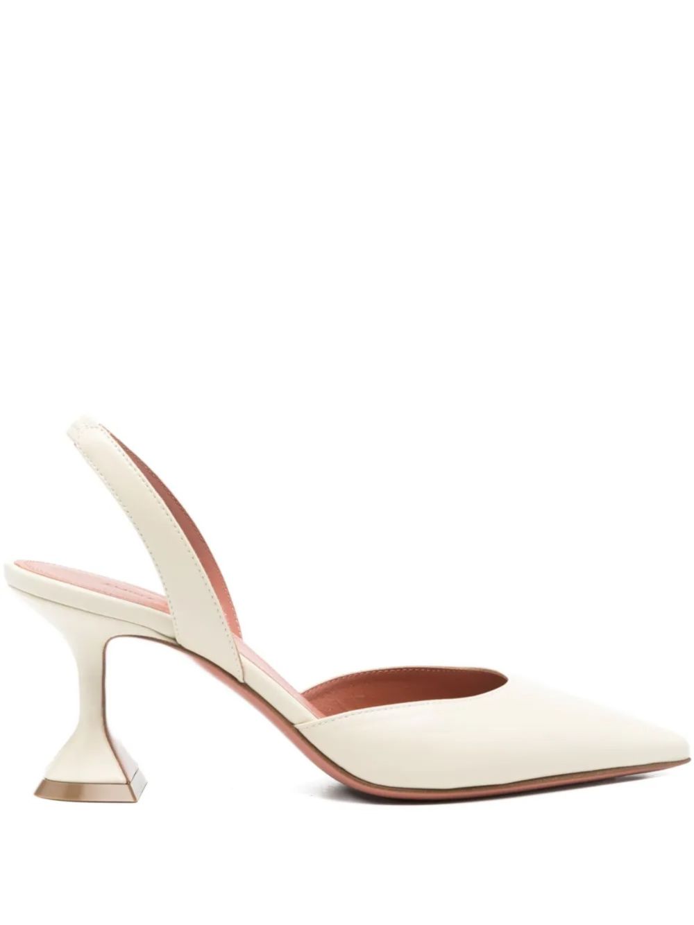 HOLLY LEATHER SLINGBACK PUMPS
