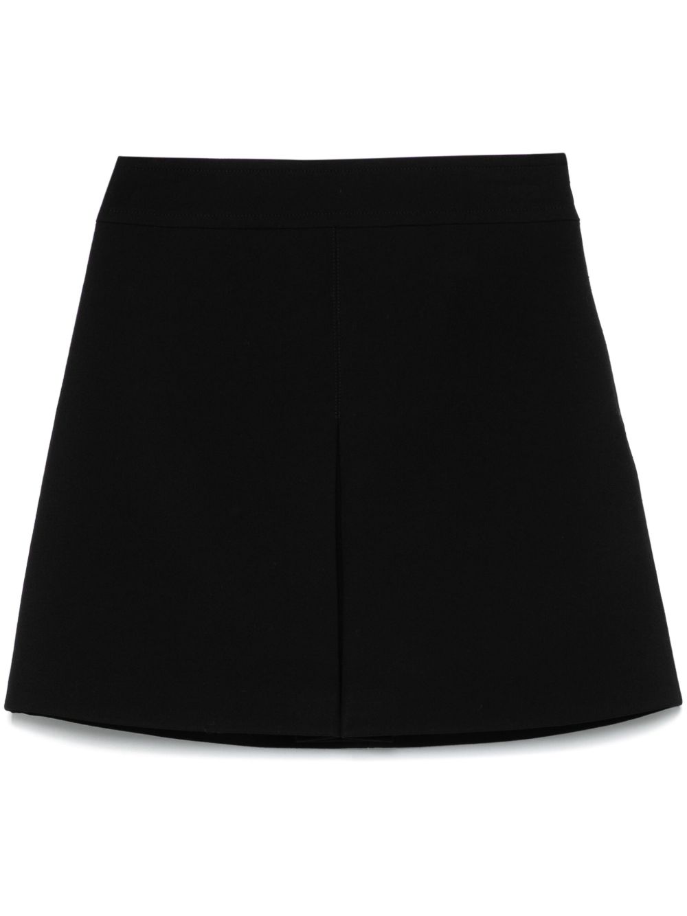 WOOL MINI SKIRT