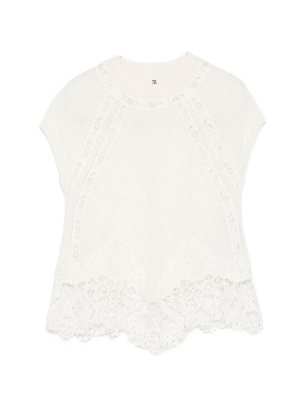 CASHMERE LACE TOP