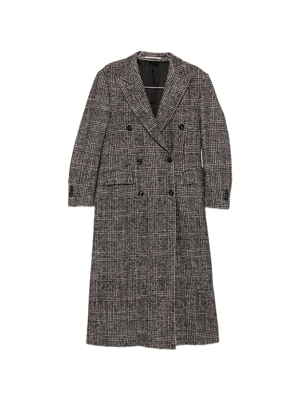 WOOL LONG DOUBLE-BREASTED COAT