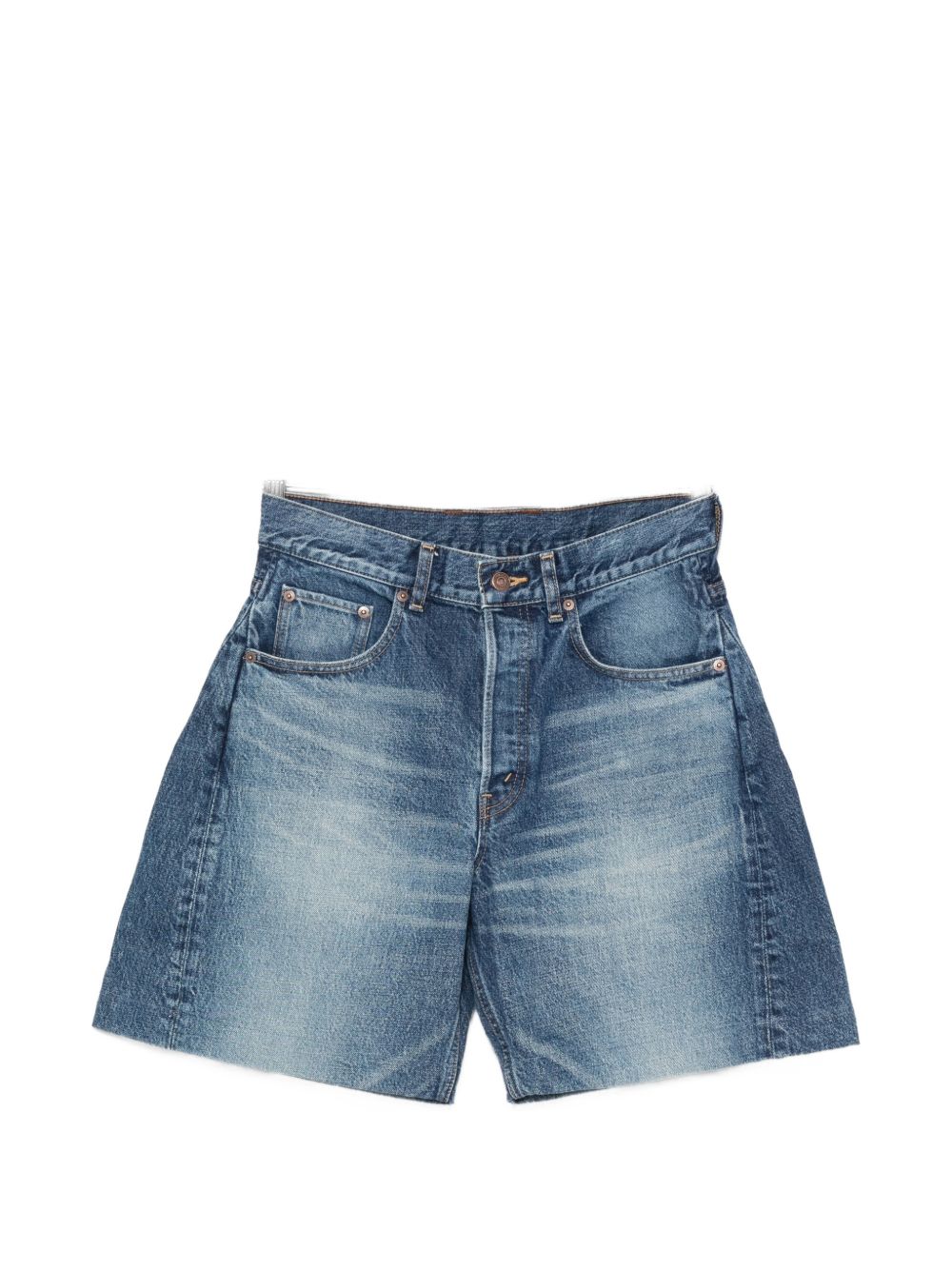 DENIM COTTON SHORTS
