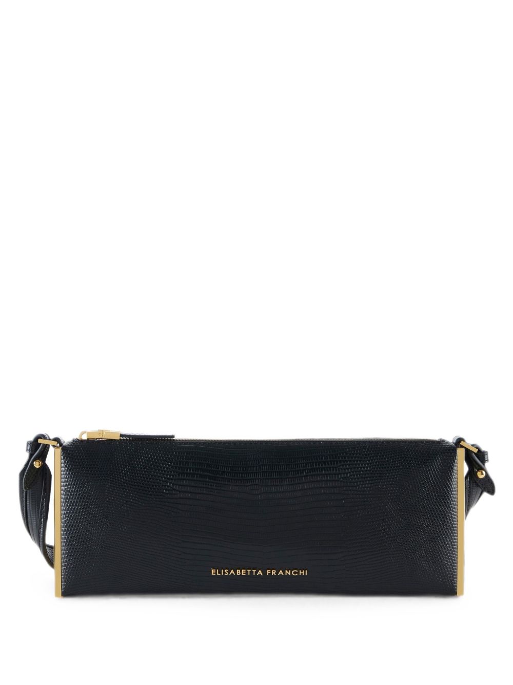 FAUX LEATHER SHOULDER BAG