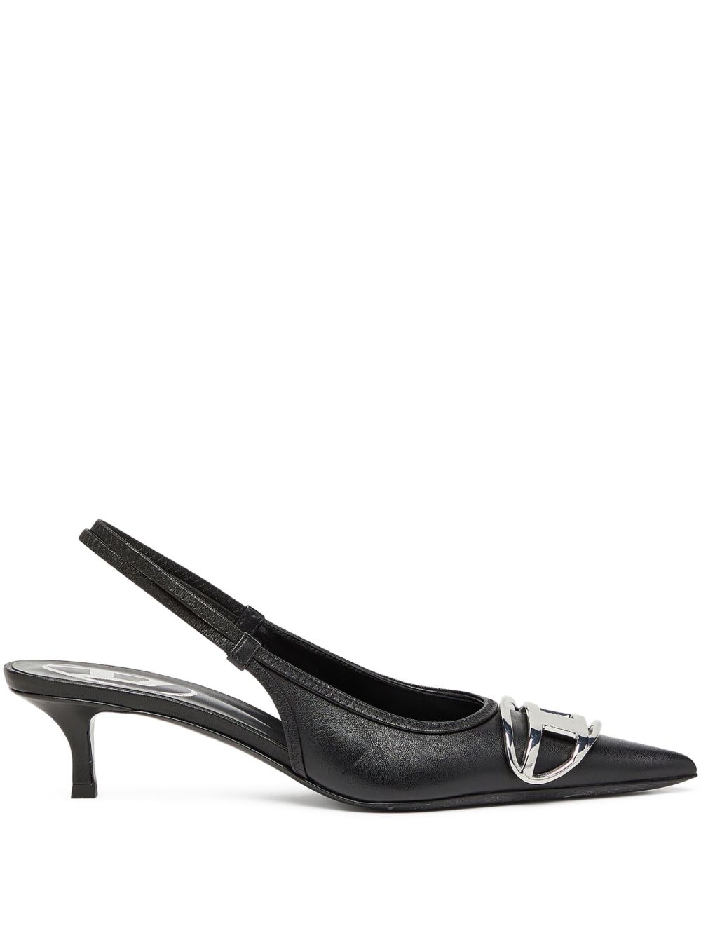 VENUS LEATHER SLINGBACK PUMPS