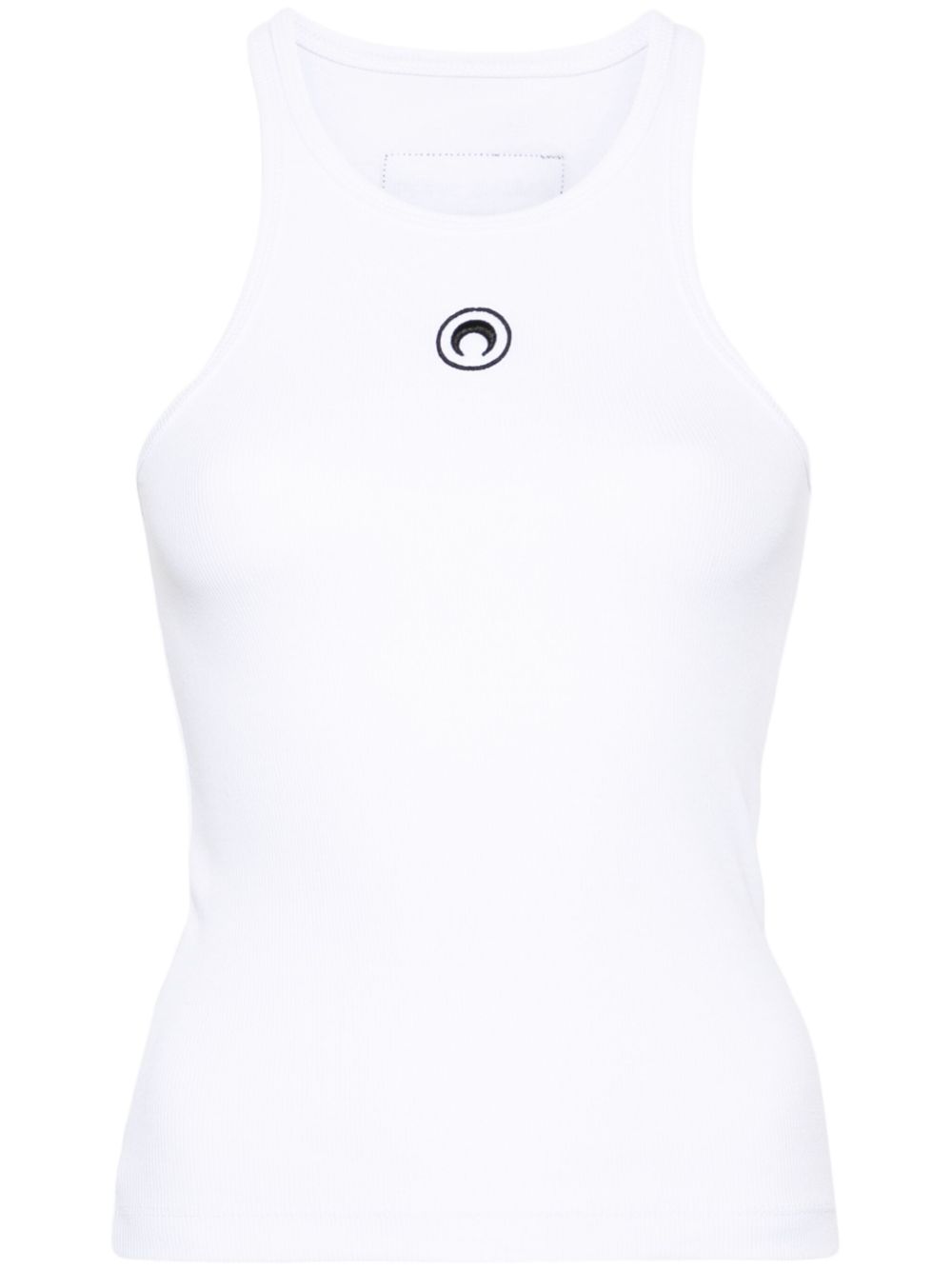 MARINE SERRE · LOGO COTTON TANK TOP