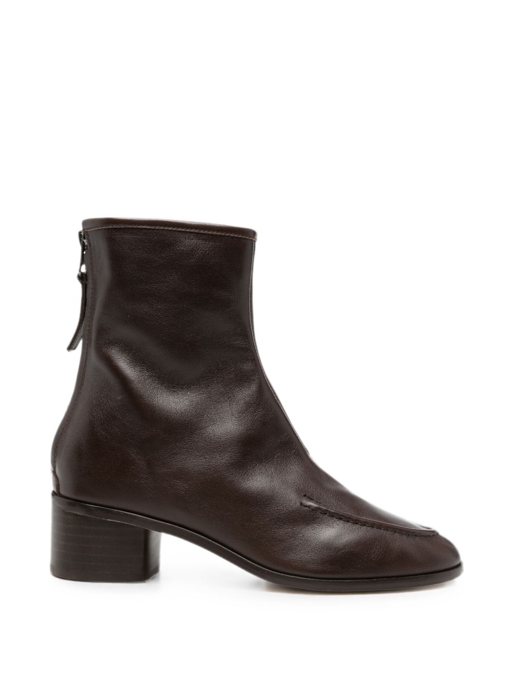 JULIOL LEATHER ANKLE BOOTS