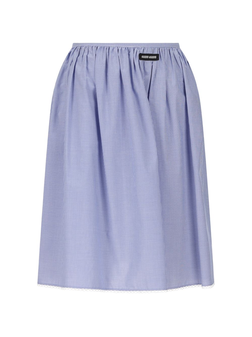 COTTON MIDI SKIRT