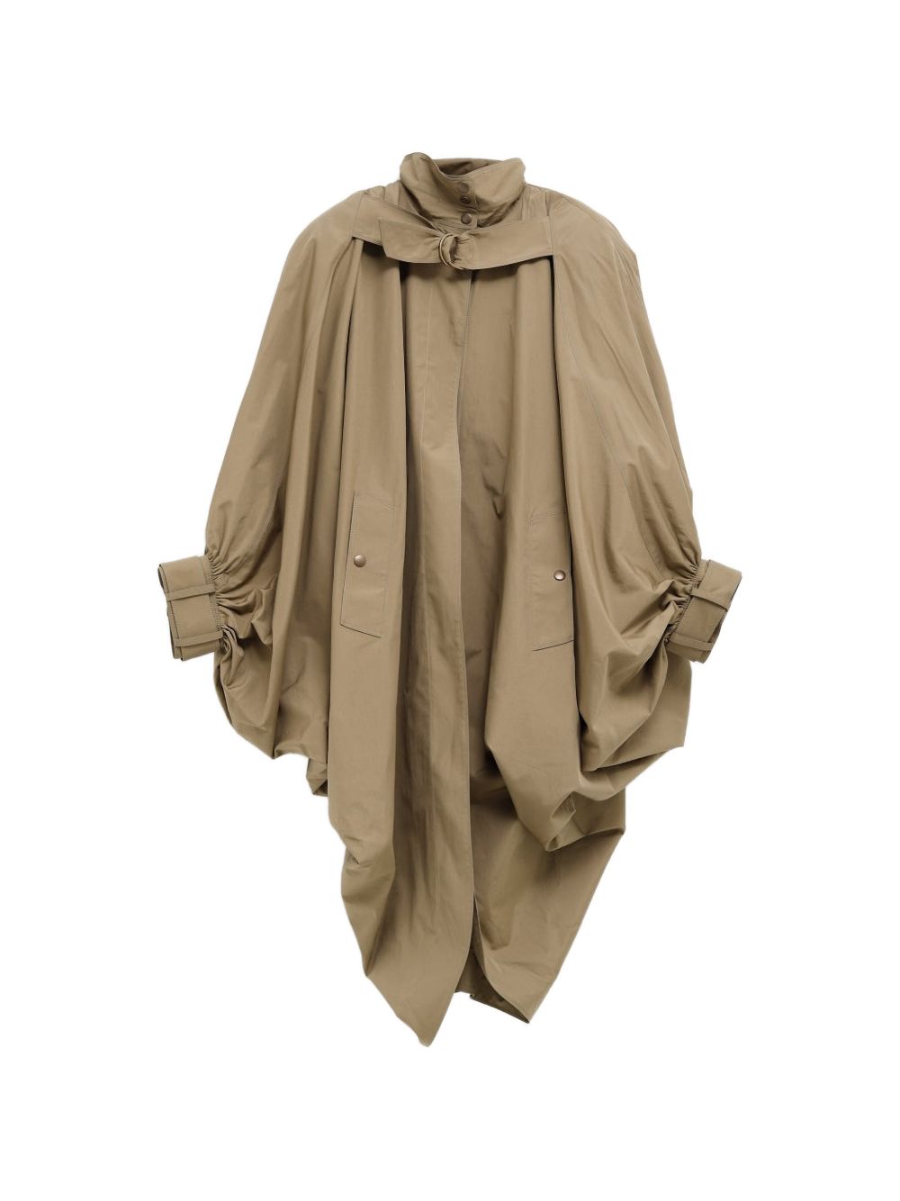 COTTON CAPE COAT
