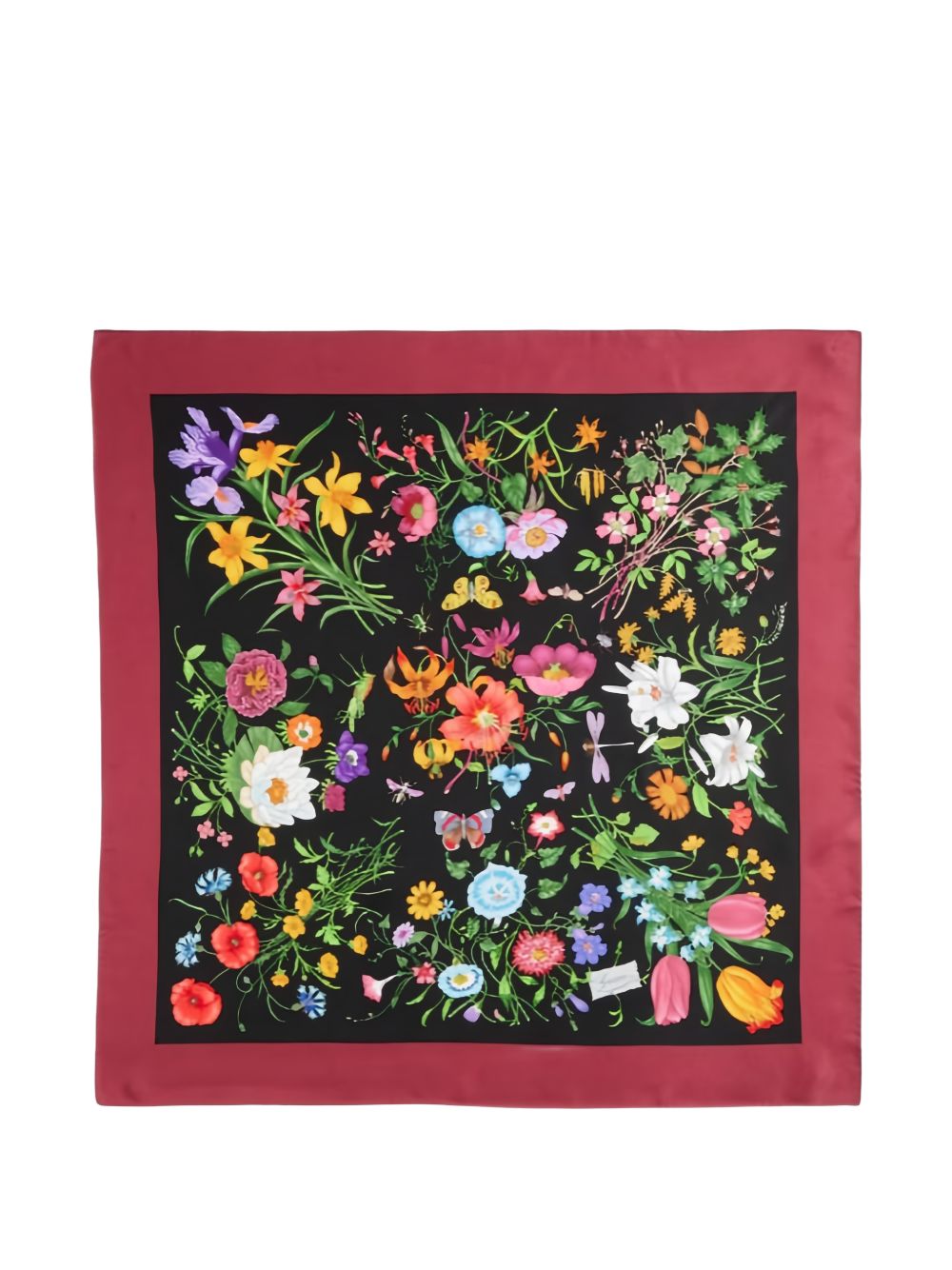 PRINTED SILK FOULARD