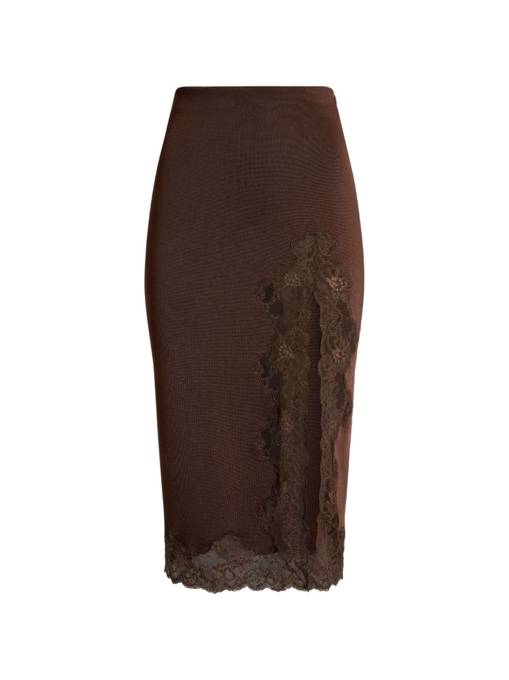 LACE DETAIL MIDI SKIRT